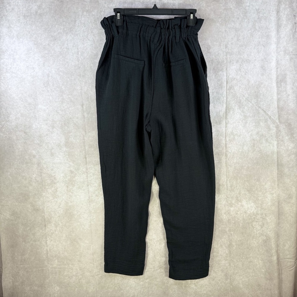 A New Day Pants‎ Women Small Black Pocketed Lightweight Tapered Casual 90s Look - Picture 2 of 11